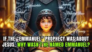 If the “Emmanuel” Prophecy Was About Jesus, Why Wasn’t He Named Emmanuel?