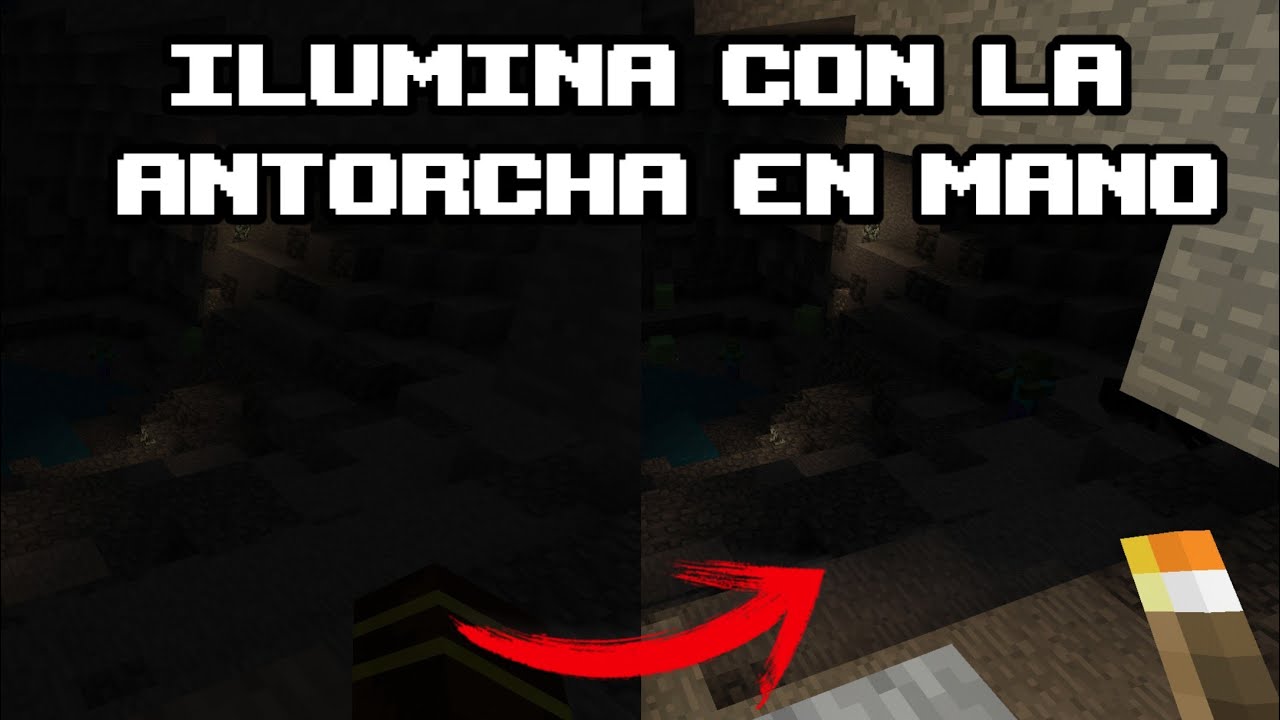 Luces Dinamicas🤩 | Raiyons Dynamic Light Addon Minecraft Bedrock 1.18.2 ...
