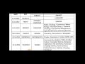10th,11th,12th half yearly exam time table 2022