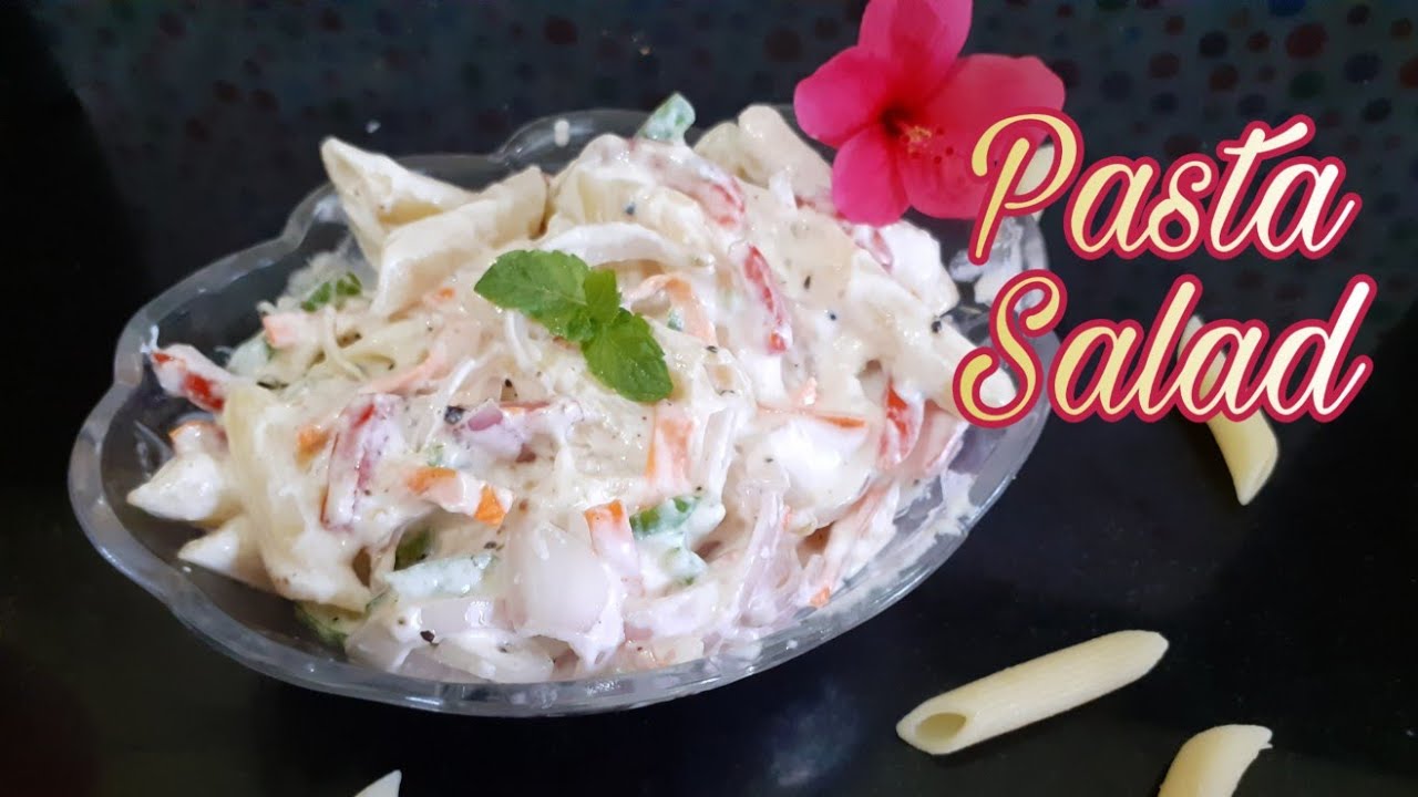 Pasta Salad recipe how to make pasta salad YouTube