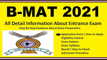 BMAT 2021 - Notification, Dates, Application, Eligibility, Admit Card, Pattern, Syllabus, Result