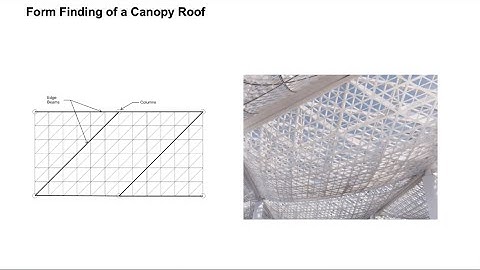 Applications of states of self stress to the design of grid shell structures