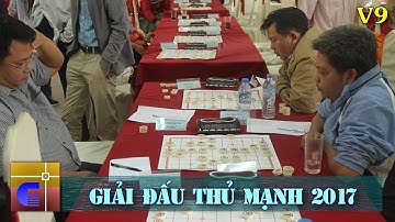 Vòng 9: Tôn Thất Nhật Tân vs Ngô Ngọc Minh - Giải đấu thủ mạnh 2017