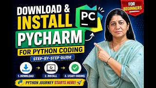 Episode 4: How to Download & Install PyCharm (Step-by-Step) | Series 3-Python for Beginners