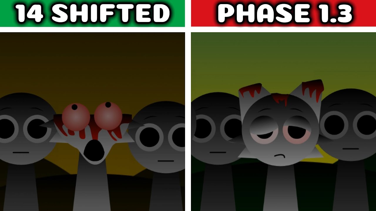 Incredibox Sprunki 14 Shifted — Phase 2 vs Phase 1.3: Which One Feels Better?