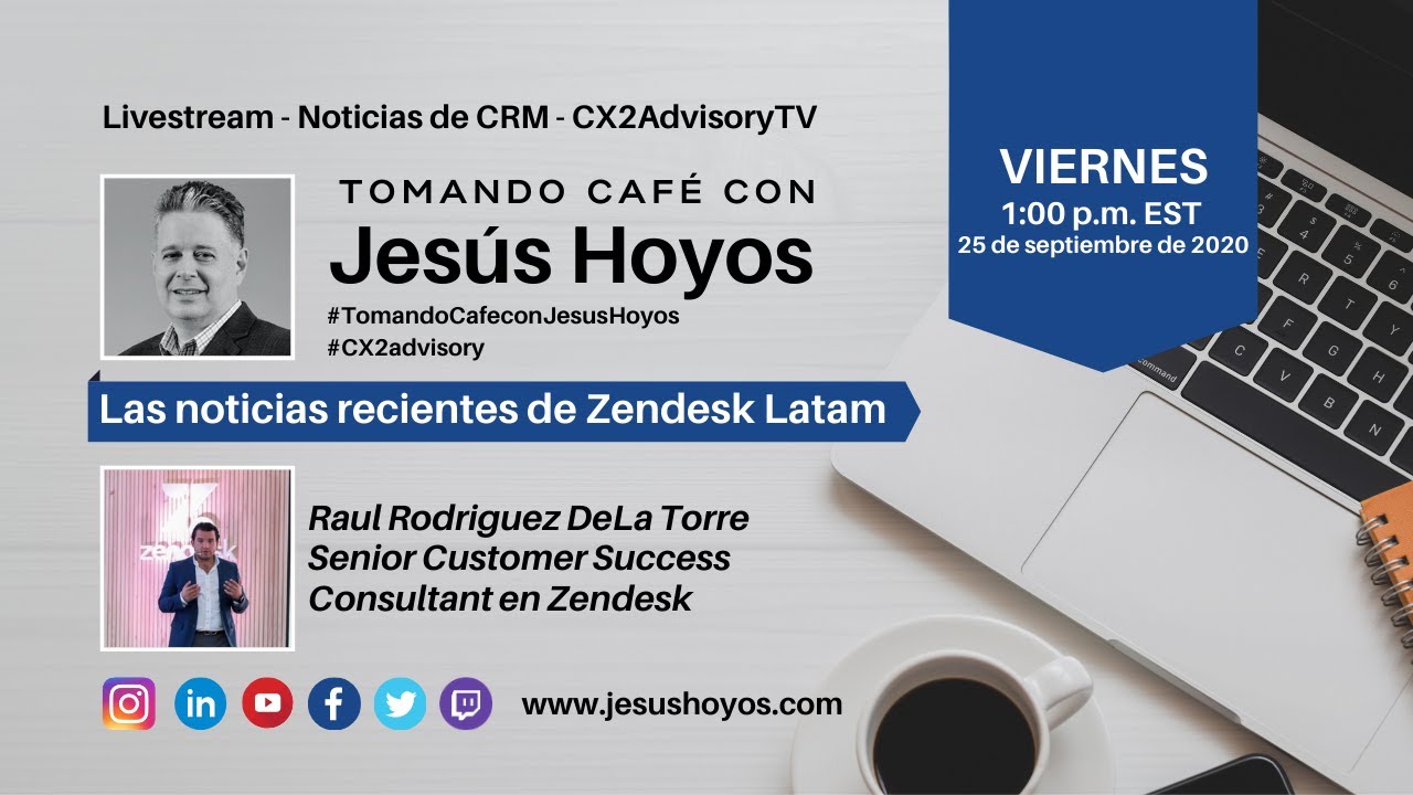 Tomando Café con Jesús Hoyos - 25 de septiembre de 2020