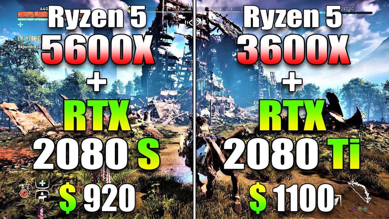 Ryzen 5 5600X + RTX 2080 SUPER vs Ryzen 5 3600X + RTX 2080 Ti | PC