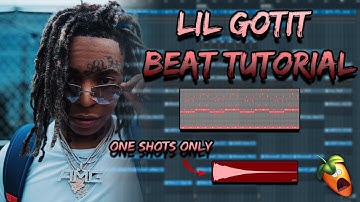 I Made This Lil Gotit x Lil Keed Trap Beat With One Shots Only | FL Studio 20 Tutorial