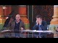 "No Fabio, l'ho rotto!" Brosio distrugge il tavolo di Fazio - Che fuori tempo che fa 03/12/2018