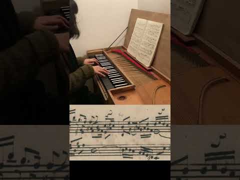 J. S. Bach on clavichord: WTC I Fugue No. 1 in C Major (WTC I C-Dur) BWV 846 (2/2)