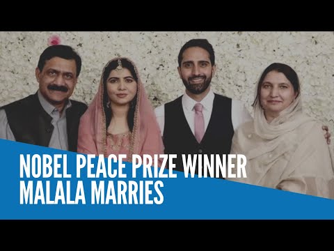 Nobel Peace Prize winner Malala marries