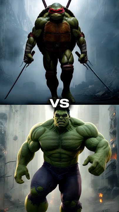 Ninja Turtles Raphael vs Spider-Man (Batman, Hulk, Ironman…) #marvel  #spiderman  #ninjaturtles