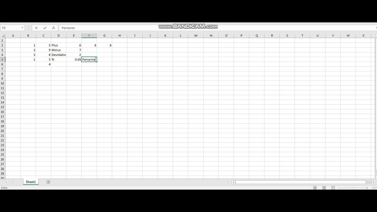 Excel Formula Pluse Minus Divid And age Using YouTube
