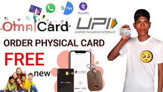 OMNI CARD KA PHYSICAL CARD ORDER IN FREE/ HOW TO ORDER OMNY FHYSICAL CARD ONLINE