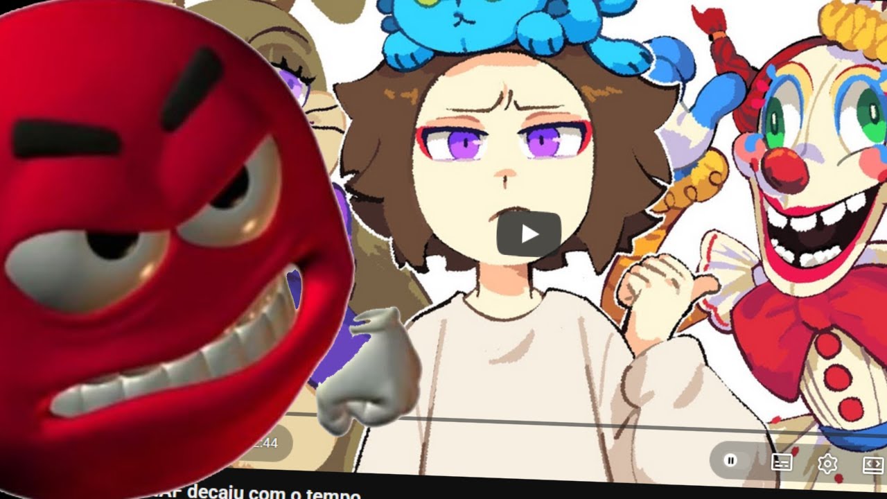 CB falou mal de FNaF e me deixou bravinho😡| React @CBnickk