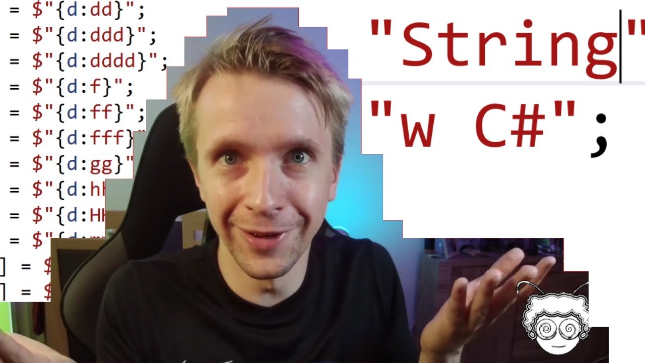 minaturka filmiku na Youtube : String w C# : Wszystko, co trzeba wiedzieć