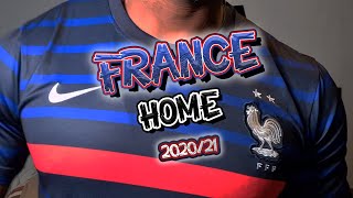 Elmontsoccershop 2020-21 France HOME (EUROs) Jersey Unboxing Review