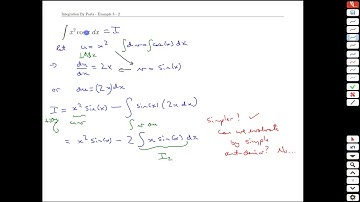 Unit 11-4 Integration By Parts - Example 3 - MATH 121