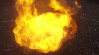 Eagle Torch LIghter Exploding in FIRE