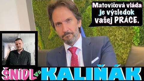 KALIŇÁK VYBUCHOL PO OTÁZKE NOVINÁRA NA NEMOCNICU-MATOVIČOVÁ VLÁDA JE VÝSLEDOK VAŠEJ PRÁCE #ps#sr