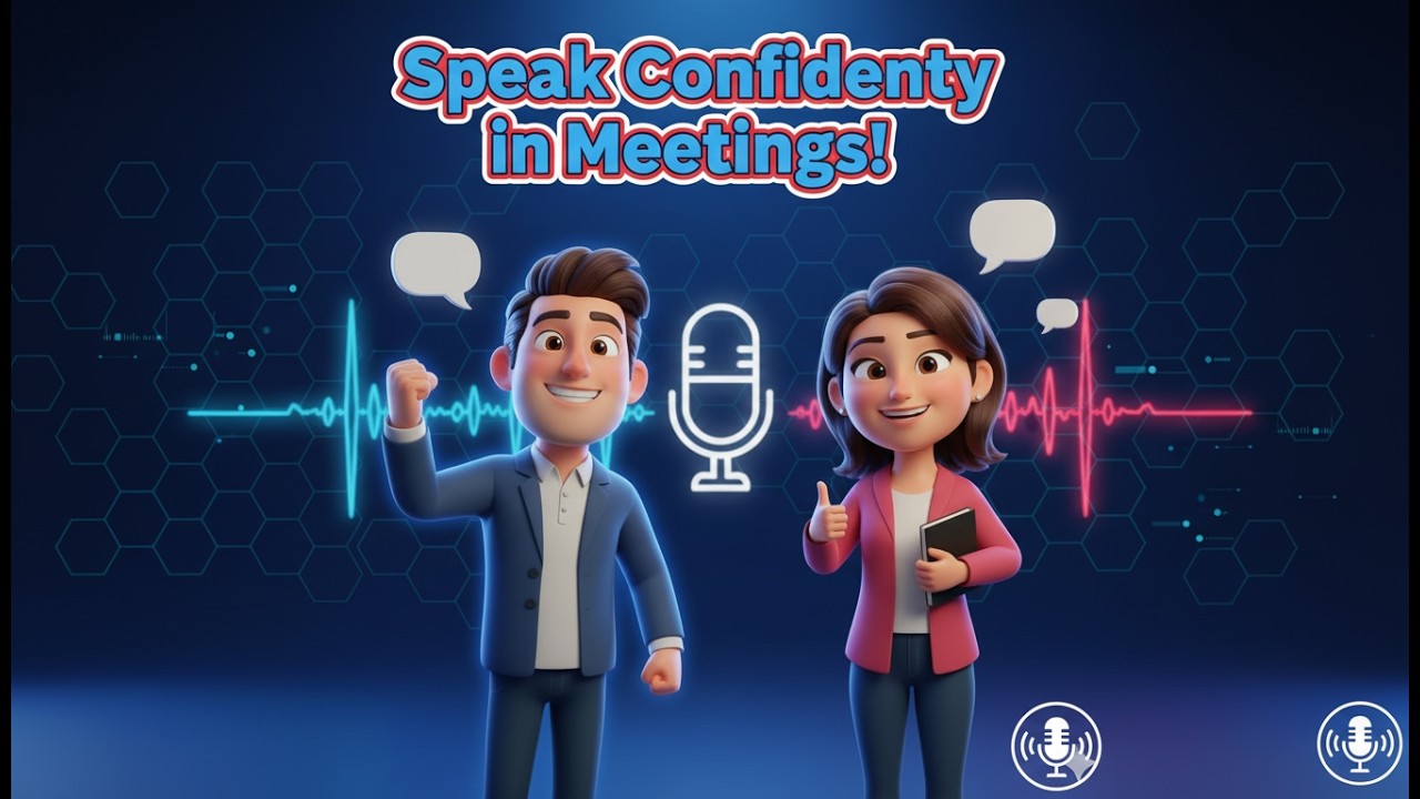Frozen in Meetings? | How to Speak English Confidently | Stop Meeting Panic