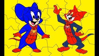 TOM AND JERRY AS SPIDERMAN 😃 screenshot 5