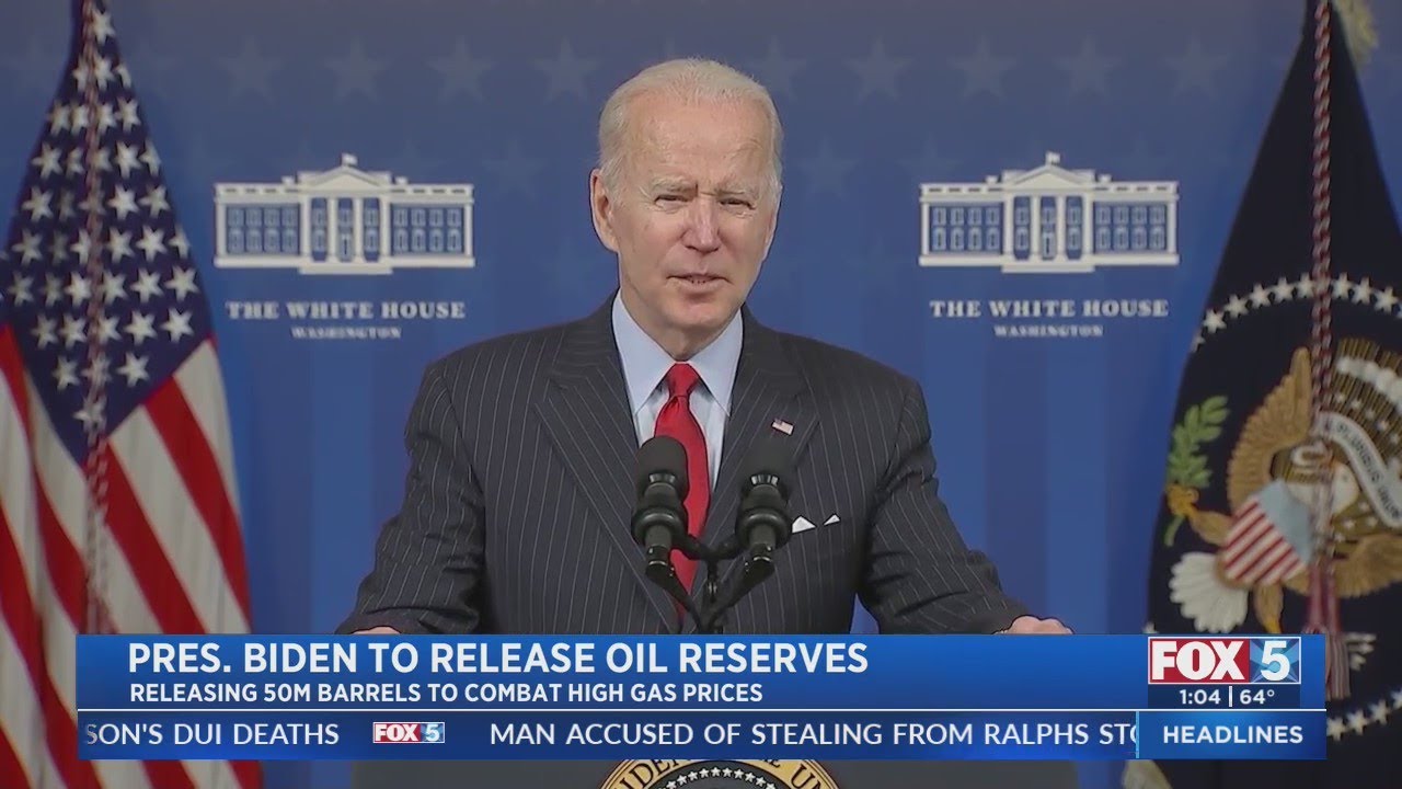 Biden Administration To Release 50 Million Barrels Of Oil From ...