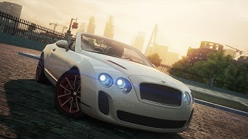 Driving Bentley Supersport ISR On Need For Speed Most Wanted
