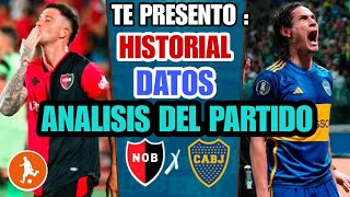 Te presento datos del Newells vs Boca Juniors hoy | Historial, análisis y como vienen los equipos