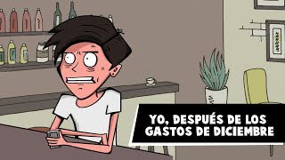 Todos después de los gastos de Diciembre - Animación ✏️ ?