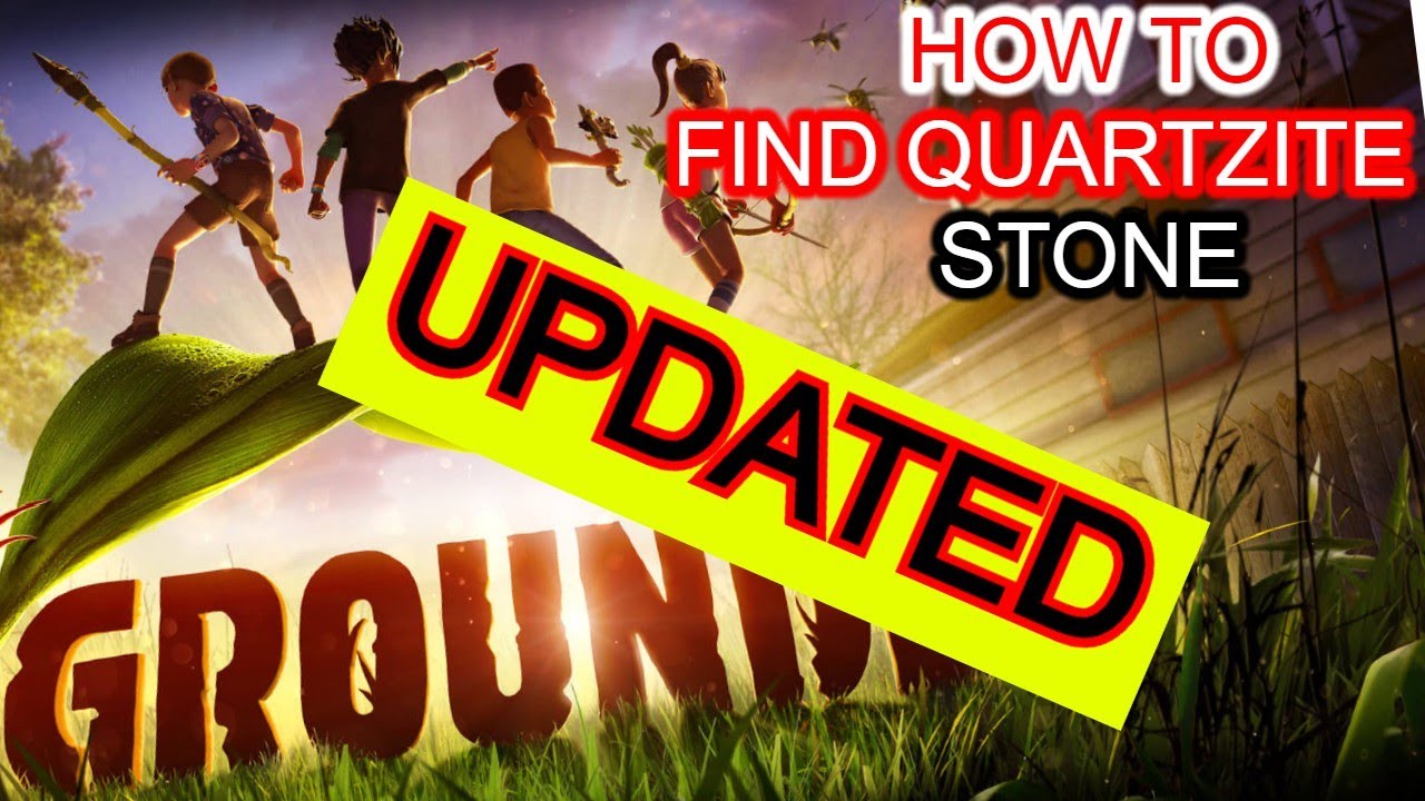 UPDATED - How To Find Quartzite Stone On Grounded and Hidden Room