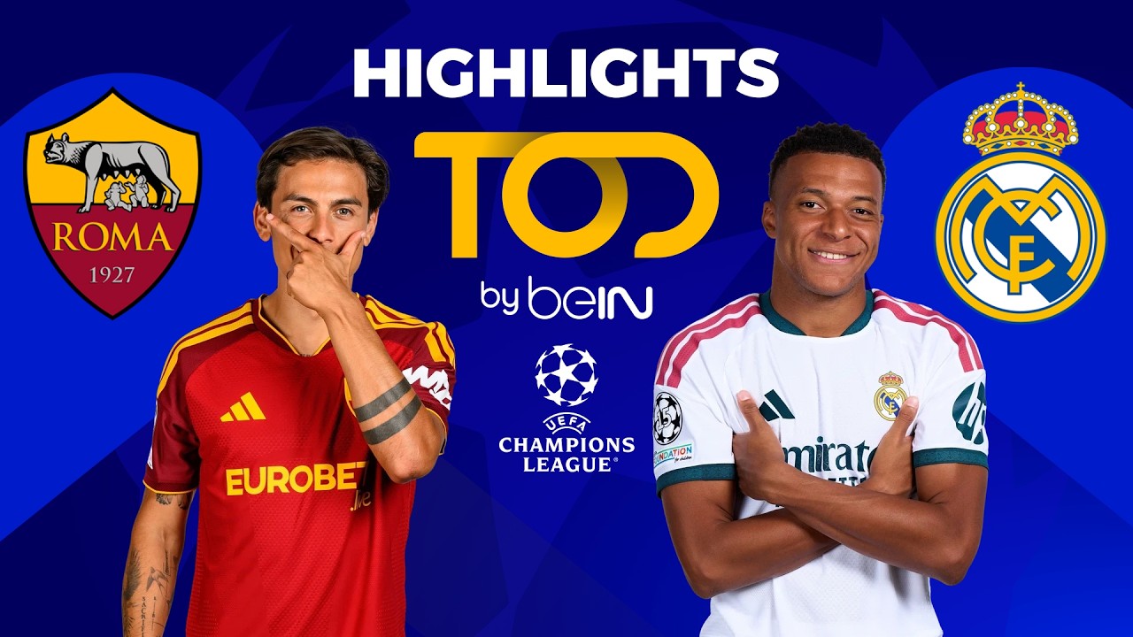 AS Roma vs Real Madrid | Match Highlight | UEFA Champions League