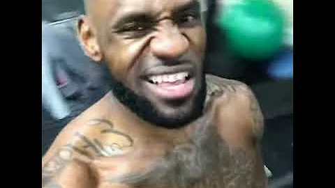 Lebron James shaves head and raps Tee Grizzley