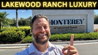 Inside Monterey at Lakewood Ranch 🏡 | Tour 2 Stunning Model Homes   Move-In Ready Pool Home!