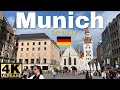 Walking in Munich (München), Germany 4K 60fps Ultra HD