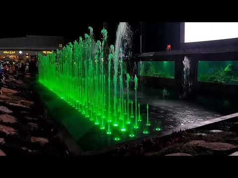 Dry Deck Dancing Matrix Fountain In Van Don Beach | Công trình năm 2021