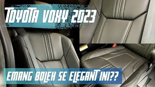 Modifikasi Jok Toyota Voxy 2023 || Simpel & Elegant