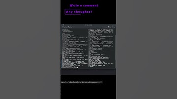 Linux CLI 8a 🐧  help and --help  #linux #shell #cli #konsole #ubuntu #fedora #opensuse