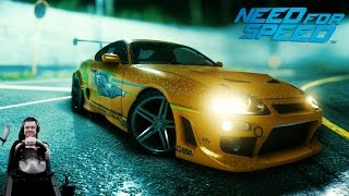 Божественная Toyota Supra Брайна О'Коннера NFS 2016 на руле Fanatec Porsche 911 GT2