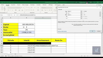 Maîtrisez Excel pour les finances : VPM - PRINCPER - INTPER