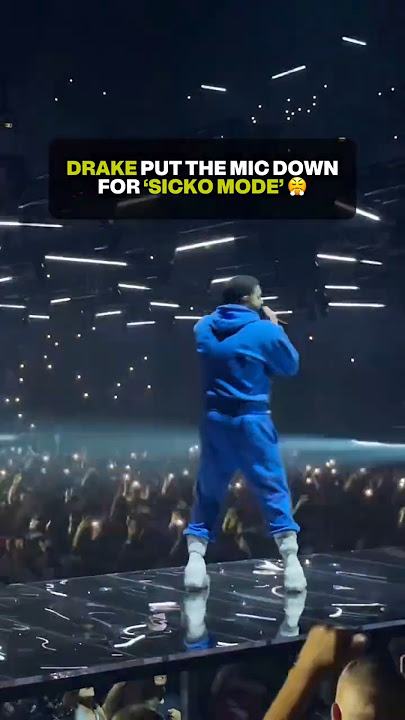 Drake sicko mode | crowd raps | australia tour #viralvideo #viralshort #shortvideo #explore #rapper
