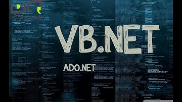 4 - شرح ربط قواعد البيانات ADO.NET  فيجوال بيسك دوت نت VB.NET