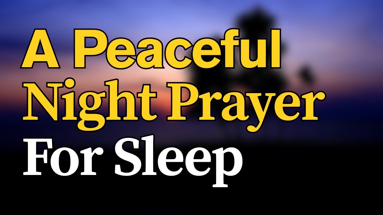 A Peaceful Prayer For Sleep | Lord, Draw Me Close Tonight (Psalm 63:6–8)