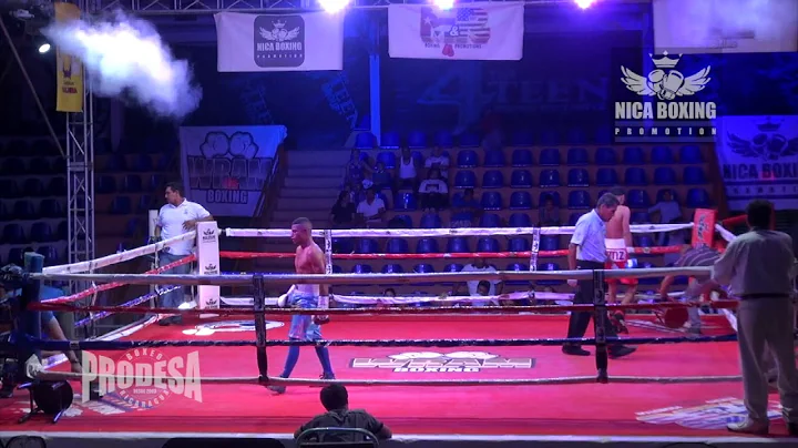 Jerson Ortiz VS Byron Castellon - Nica Boxing Prom...