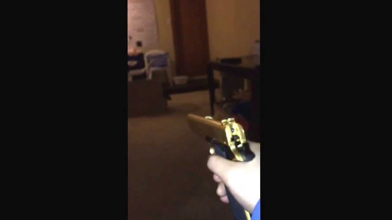 M1911 airsoft shoting test