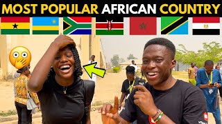 Which African Country is the Most Popular in the World ?