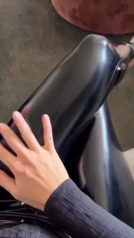 shiny Latex Leggings 😎 #fashion #beautiful #style #latex #outfit #grwm #leather #shiny #dress #india
