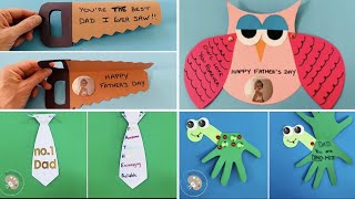 4 Father's Day Crafts For Kids | Fun and Easy Father's Day Cards for Preschoolers