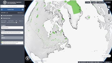 World Database on Protected Areas on the Hand-in-Hand Geospatial Platform