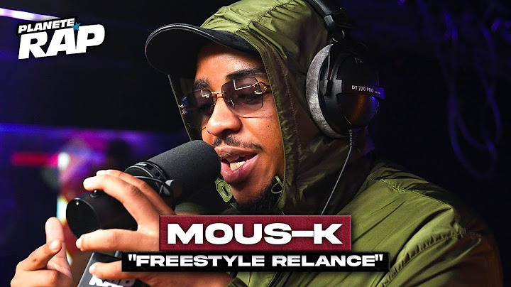 Mous-K - Freestyle Relance #PlanèteRap